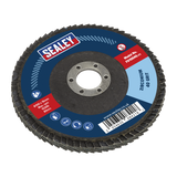 Sealey Flap Disc Zirconium Ø100mm Ø16mm Bore 40Grit
