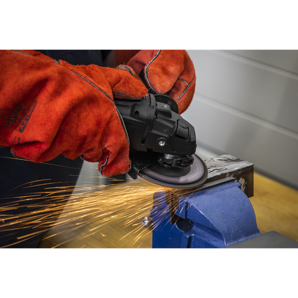 Sealey 120Grit Flap Discs Aluminium Oxide Ø115mm Ø22mm Bore - Pack of 10