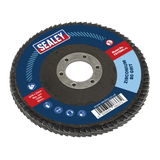Sealey Flap Disc Zirconium Ø115mm Ø22mm Bore 80Grit