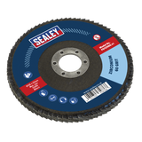 Sealey Flap Disc Zirconium Ø125mm Ø22mm Bore 60Grit