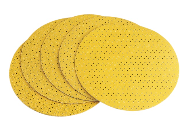Flex Power Tools Hook & Loop Sanding Disc Perforated 100G (Pack 25)