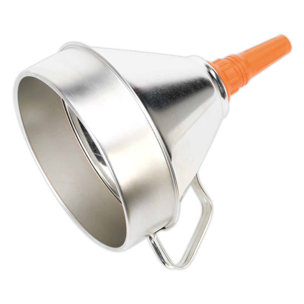 Sealey Funnel Metal with Filter Ø200mm
