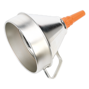 Sealey Funnel Metal with Filter Ø200mm