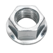 Sealey Flange Nut Serrated M10 Zinc Pack of 100