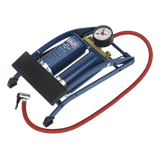 Sealey Foot Pump Twin Barrel FP2
