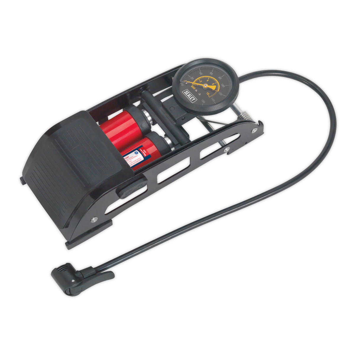 Sealey Foot Pump Twin Barrel FP6