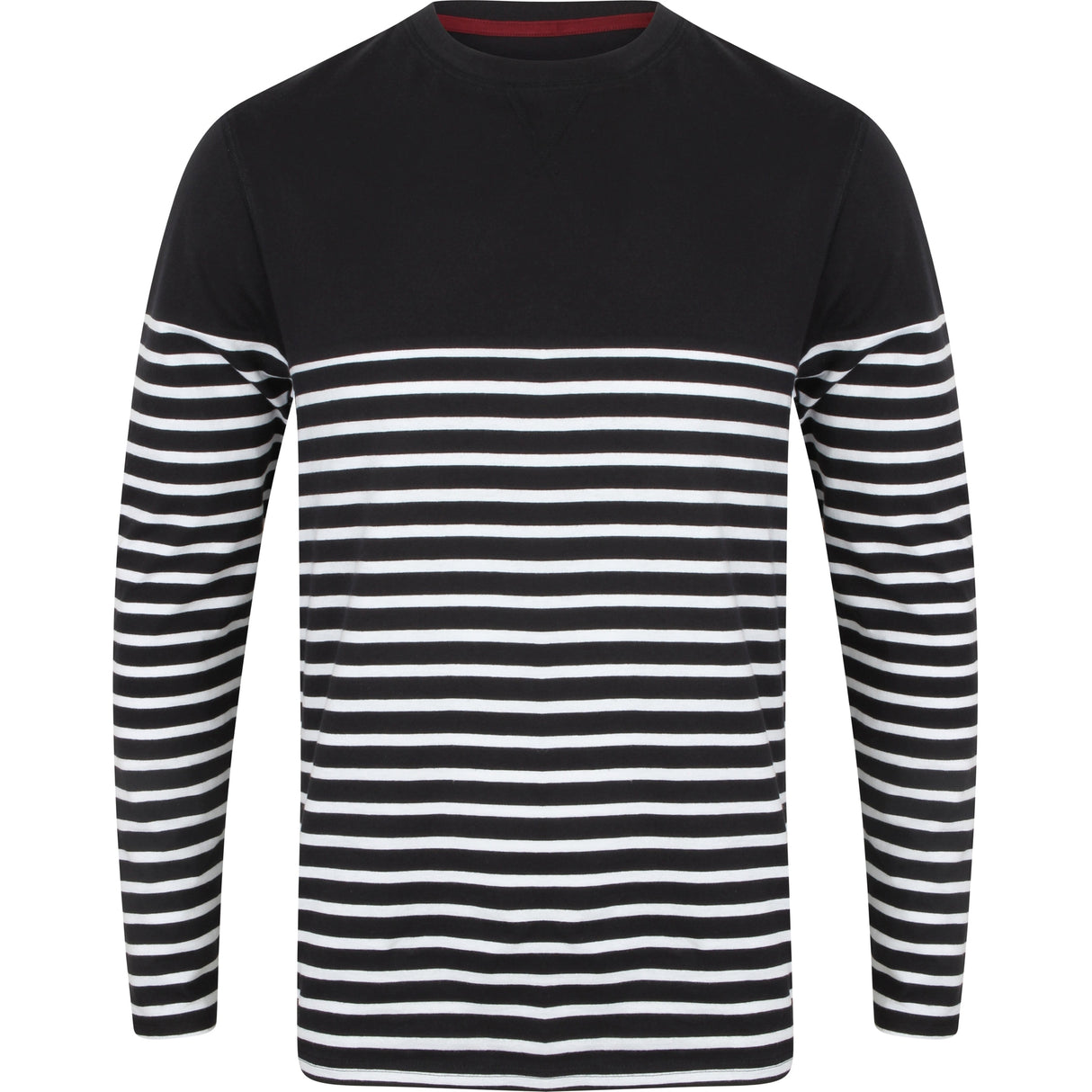 Front Row Long Sleeve Breton Striped T