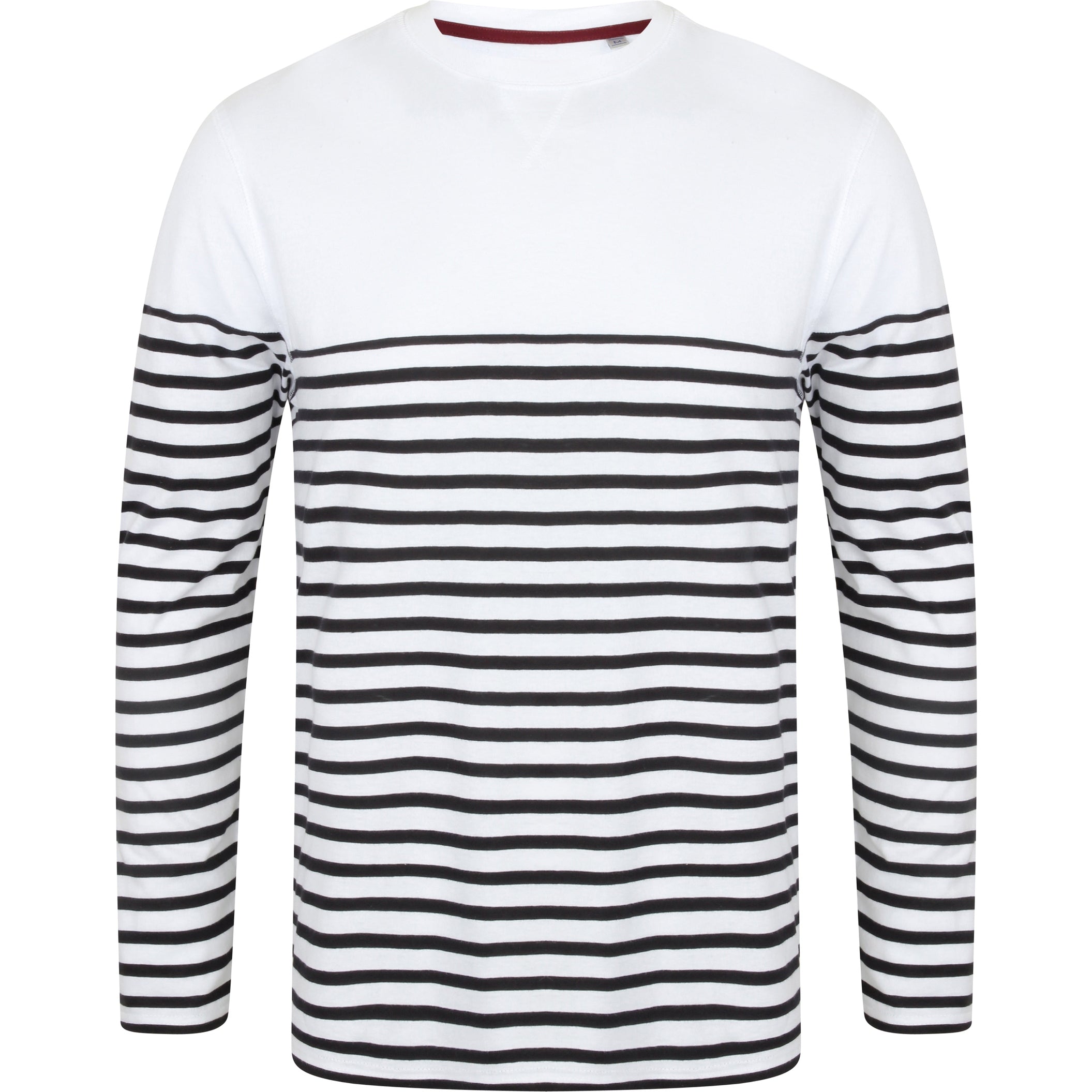 Front Row Long Sleeve Breton Striped T