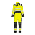 Portwest PW3 FR Hi-Vis Coverall #colour_yellow-black