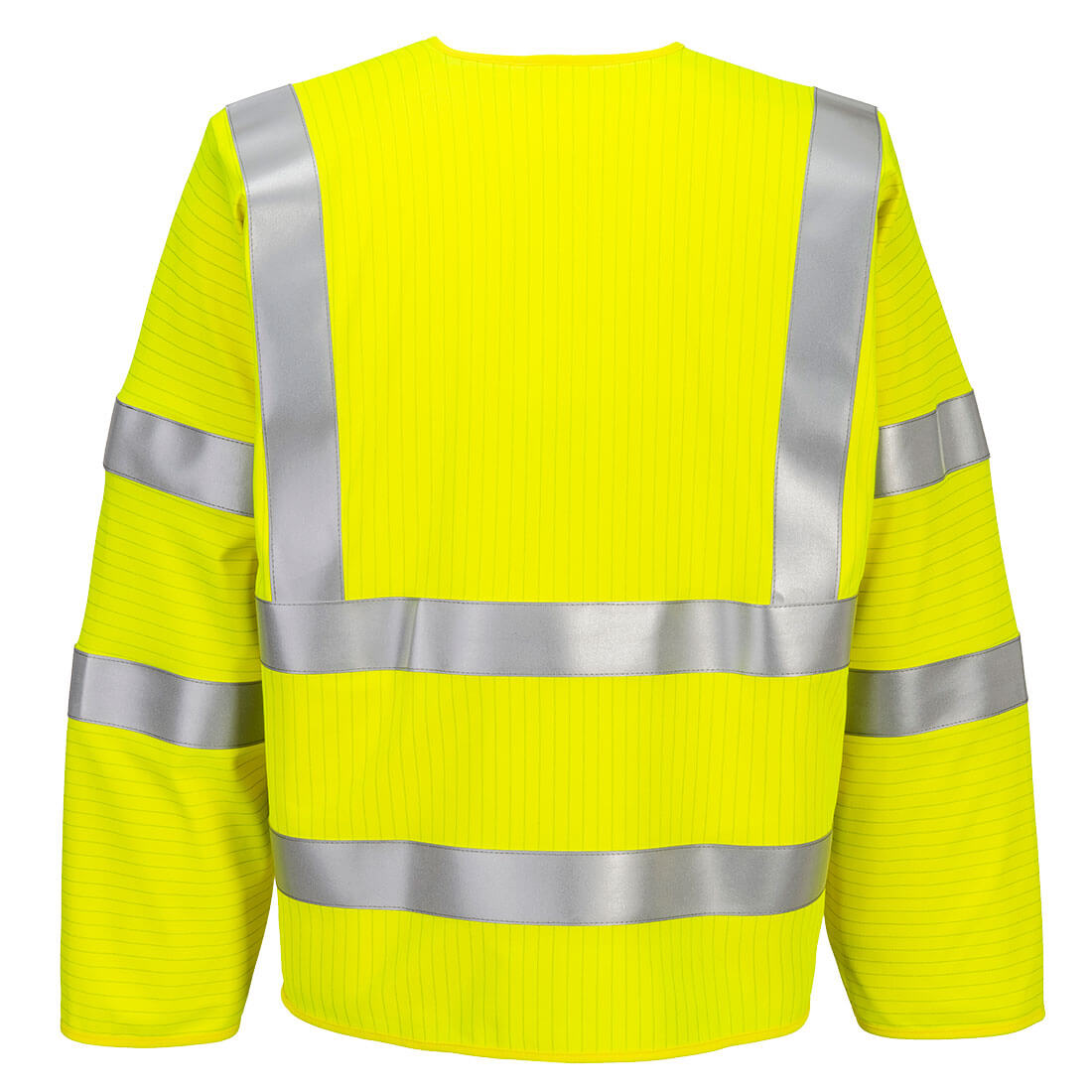 Portwest Bizflame Hi-Vis FR Long Sleeve Zip Vest