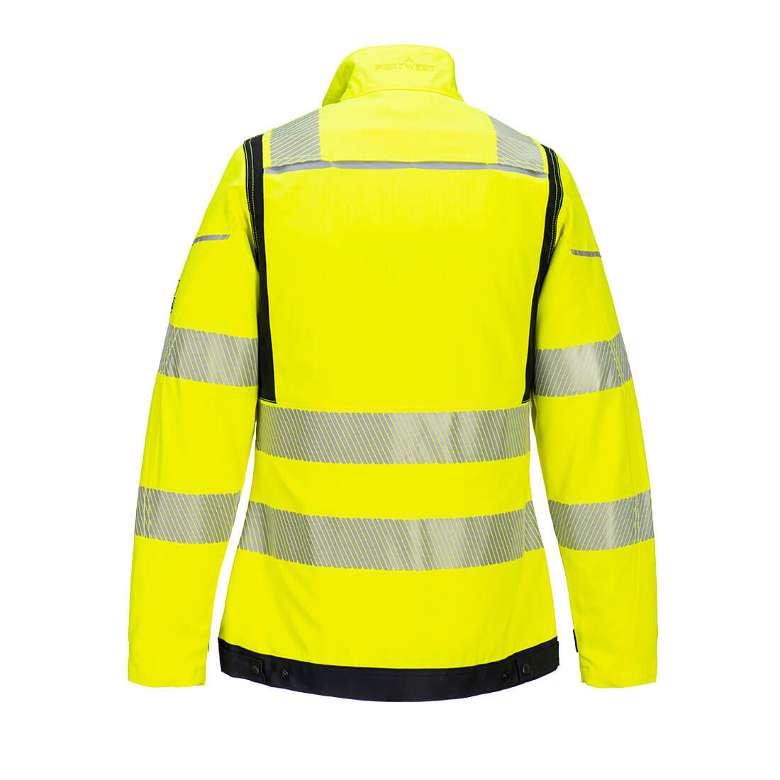 Portwest PW3 FR Hi-Vis Women's Work Jacket #colour_yellow-black