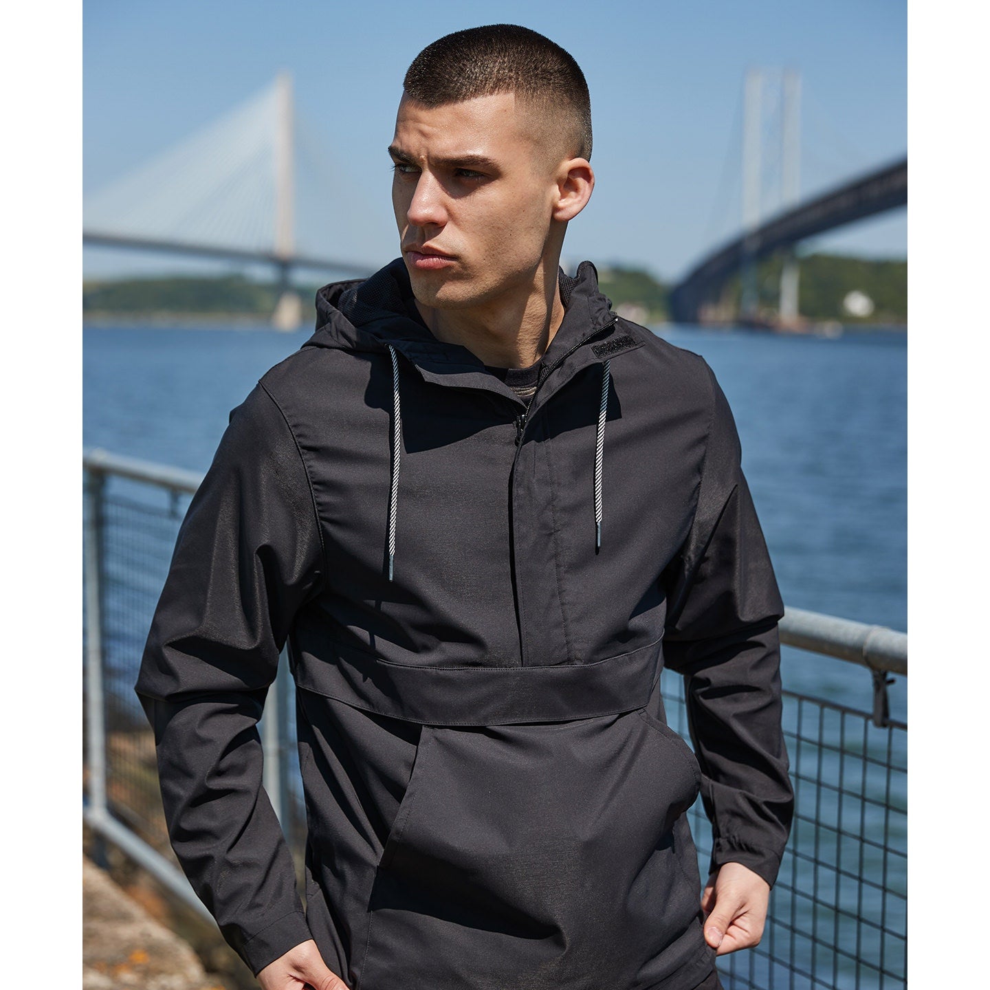 Front Row Pullover Half-Zip Jacket