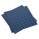Sealey Vinyl Floor Tile with Peel & Stick Backing - Blue Treadplate Pack of 16