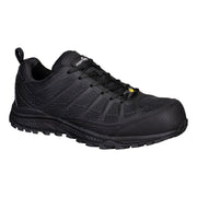 Portwest Composite Textile Trainer S1PS ESD SR FO Black