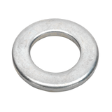Sealey Flat Washer DIN 125 M16 x 30mm Form A Zinc Pack of 50