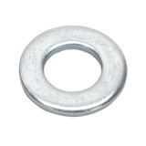 Sealey Flat Washer DIN 125 - M8 x 17mm Form A Zinc Pack of 100