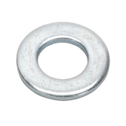 Sealey Flat Washer DIN 125 - M8 x 17mm Form A Zinc Pack of 100