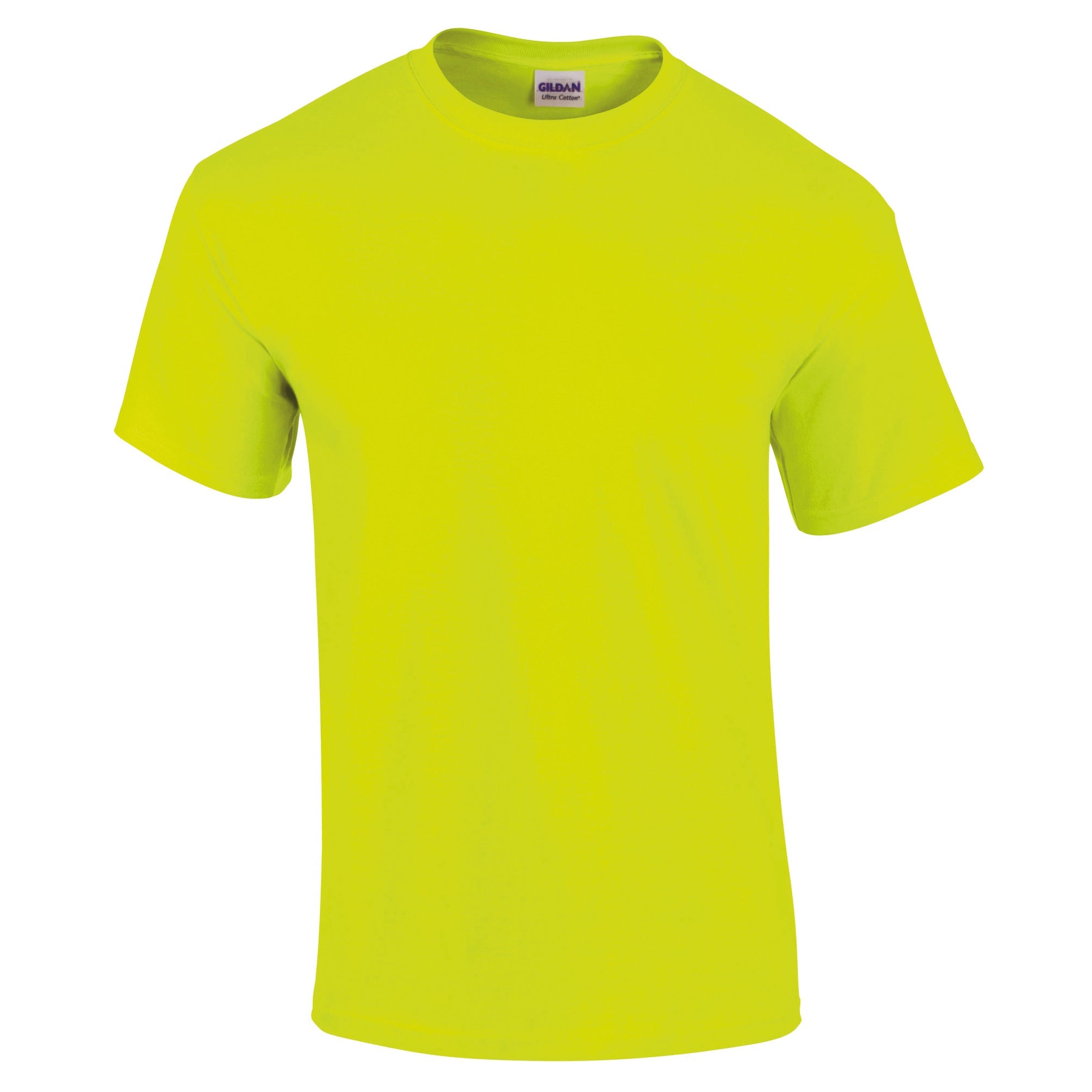 Gildan Ultra Cotton Adult T-Shirt - Safety Green