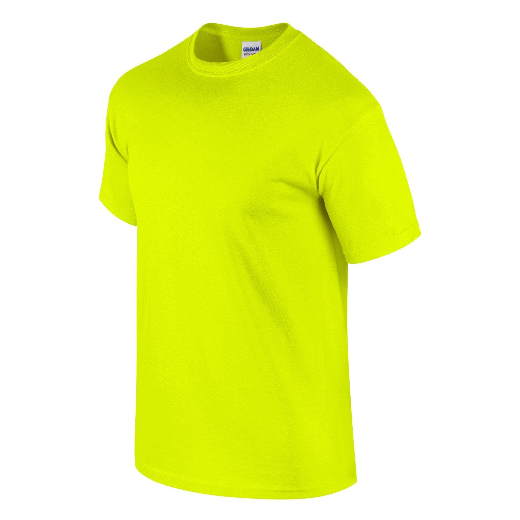 Gildan Ultra Cotton Adult T-Shirt - Safety Green