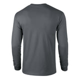 Gildan Ultra Cotton Adult Long Sleeve T-Shirt - Charcoal