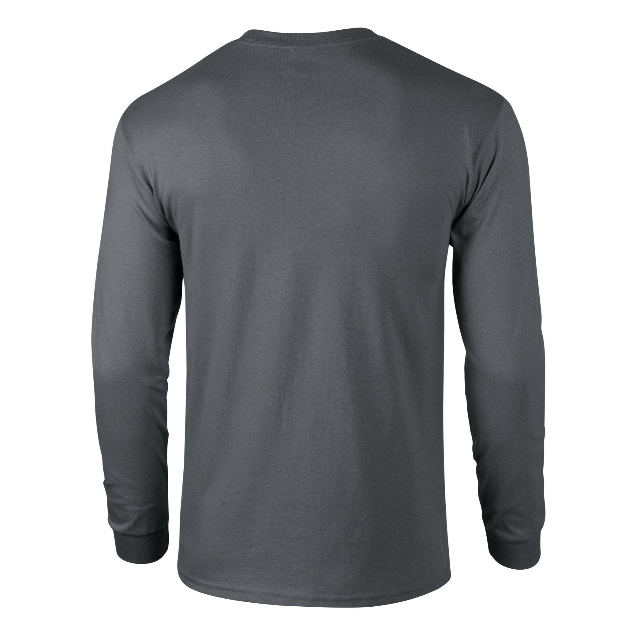 Gildan Ultra Cotton Adult Long Sleeve T-Shirt - Charcoal
