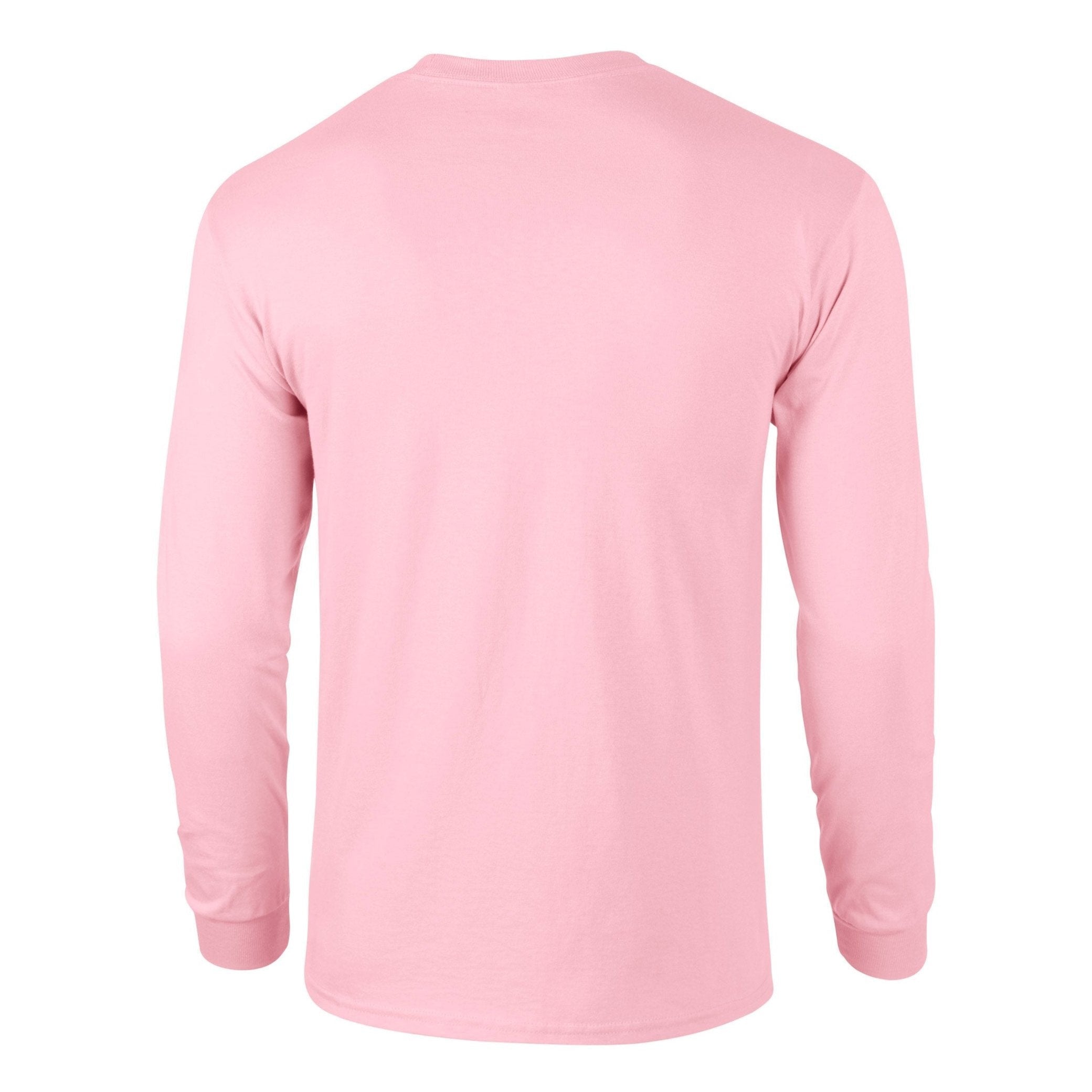 Gildan Ultra Cotton Adult Long Sleeve T-Shirt - Light Pink