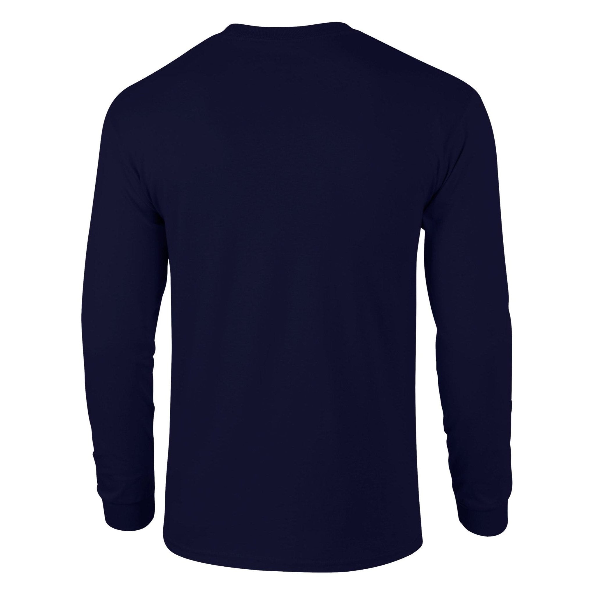 Gildan Ultra Cotton Adult Long Sleeve T-Shirt - Navy