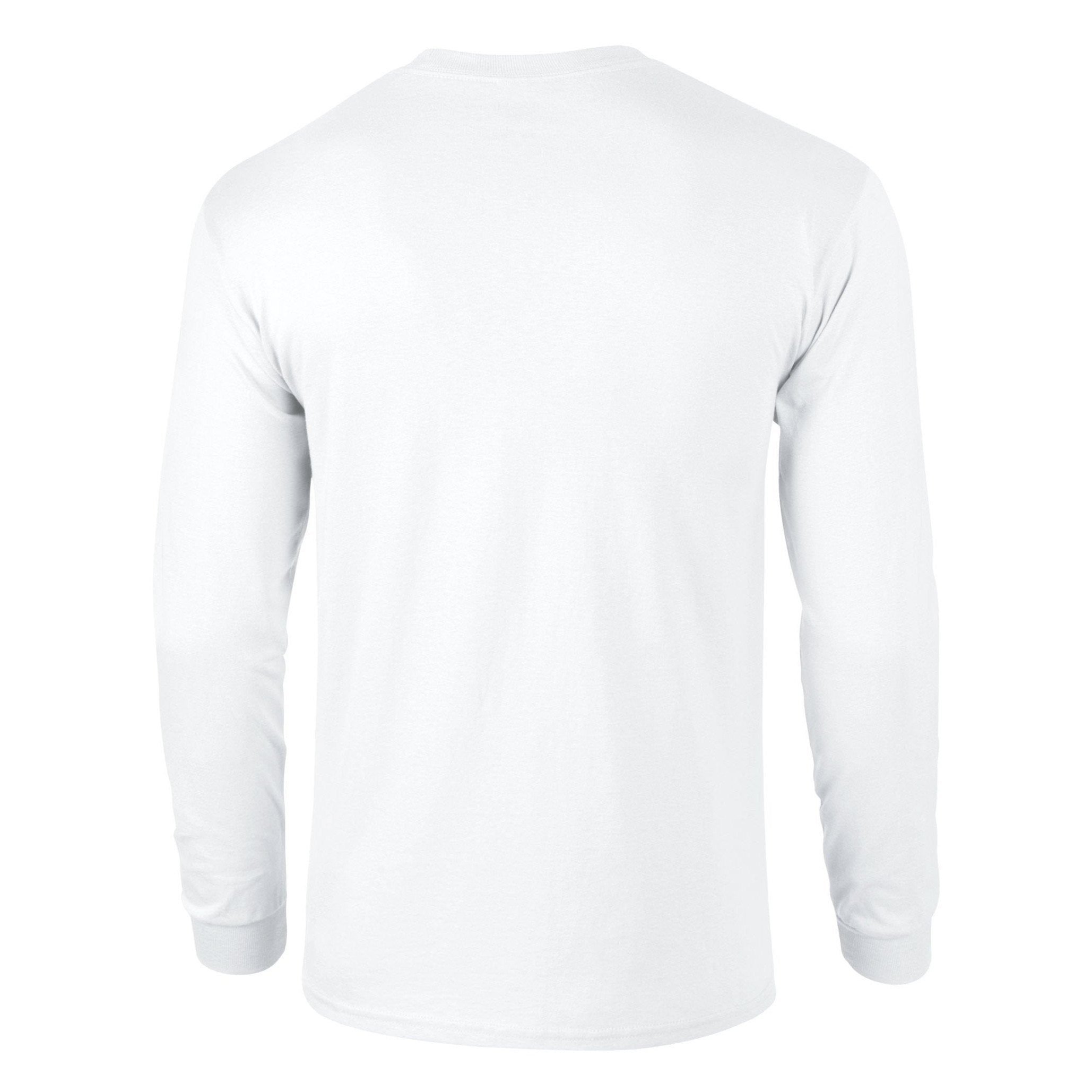 Gildan Ultra Cotton Adult Long Sleeve T-Shirt - White