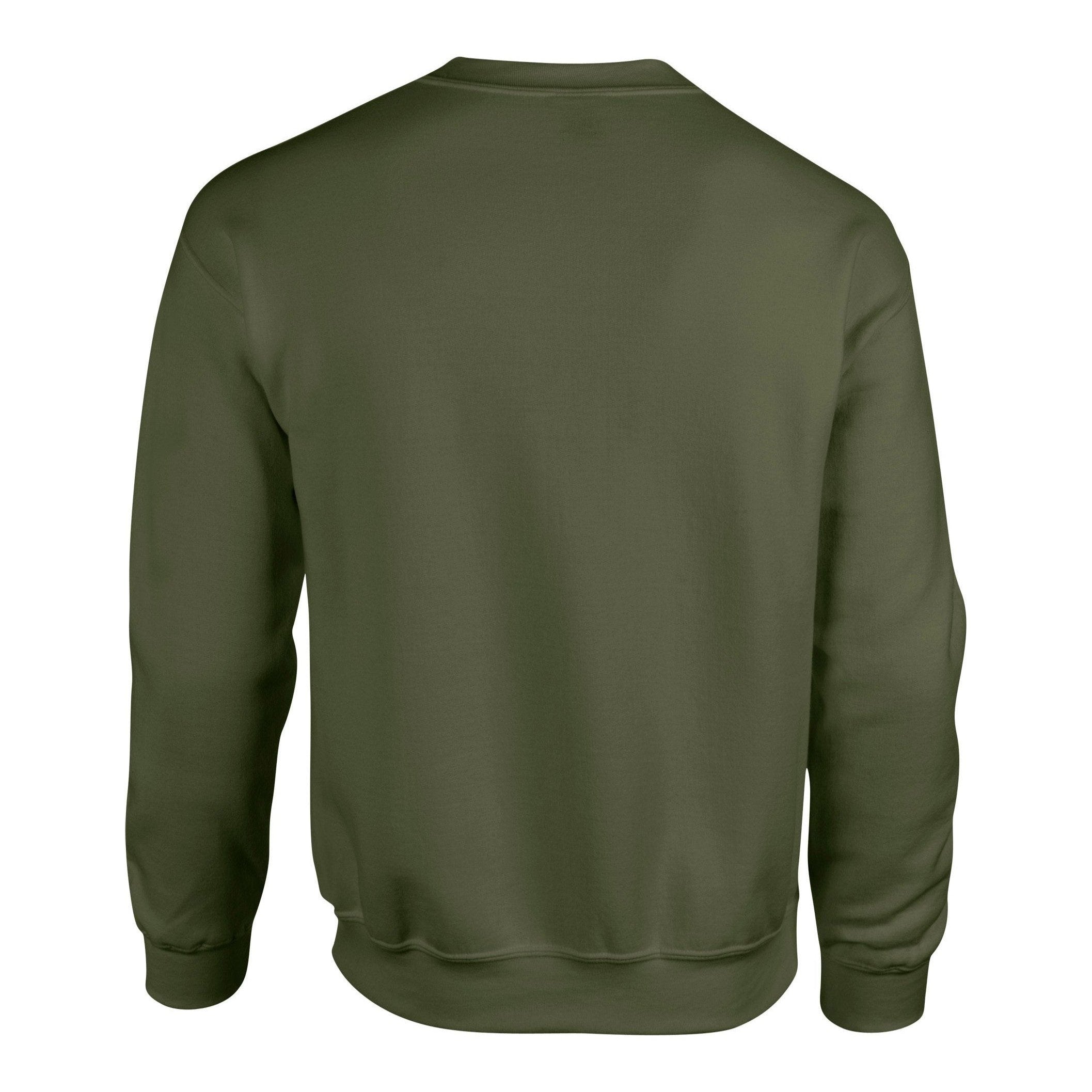 Gildan Heavy Blend Adult Crew Neck Sweatshirt - Military Green