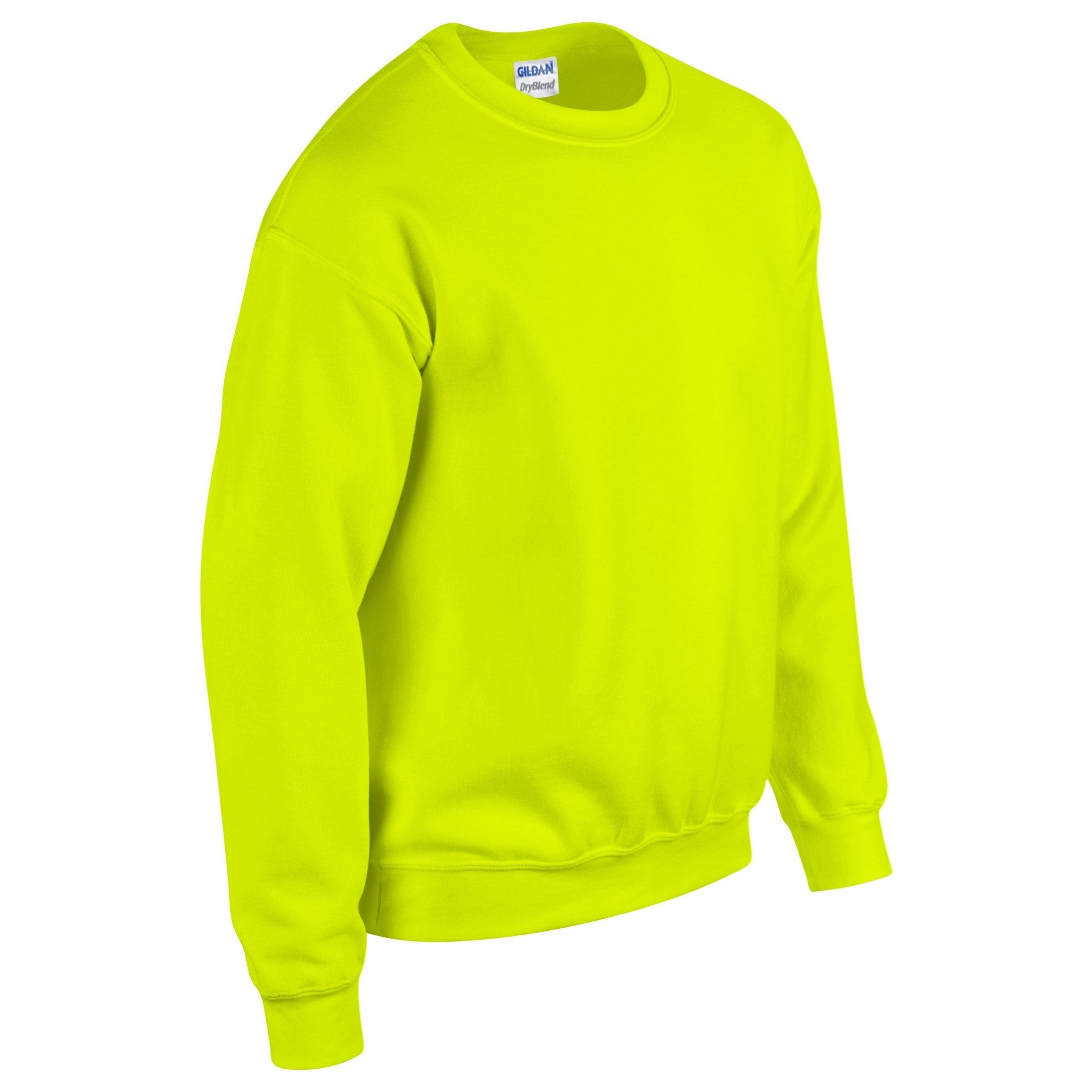 Gildan Heavy Blend Adult Crew Neck Sweatshirt - Safety Green