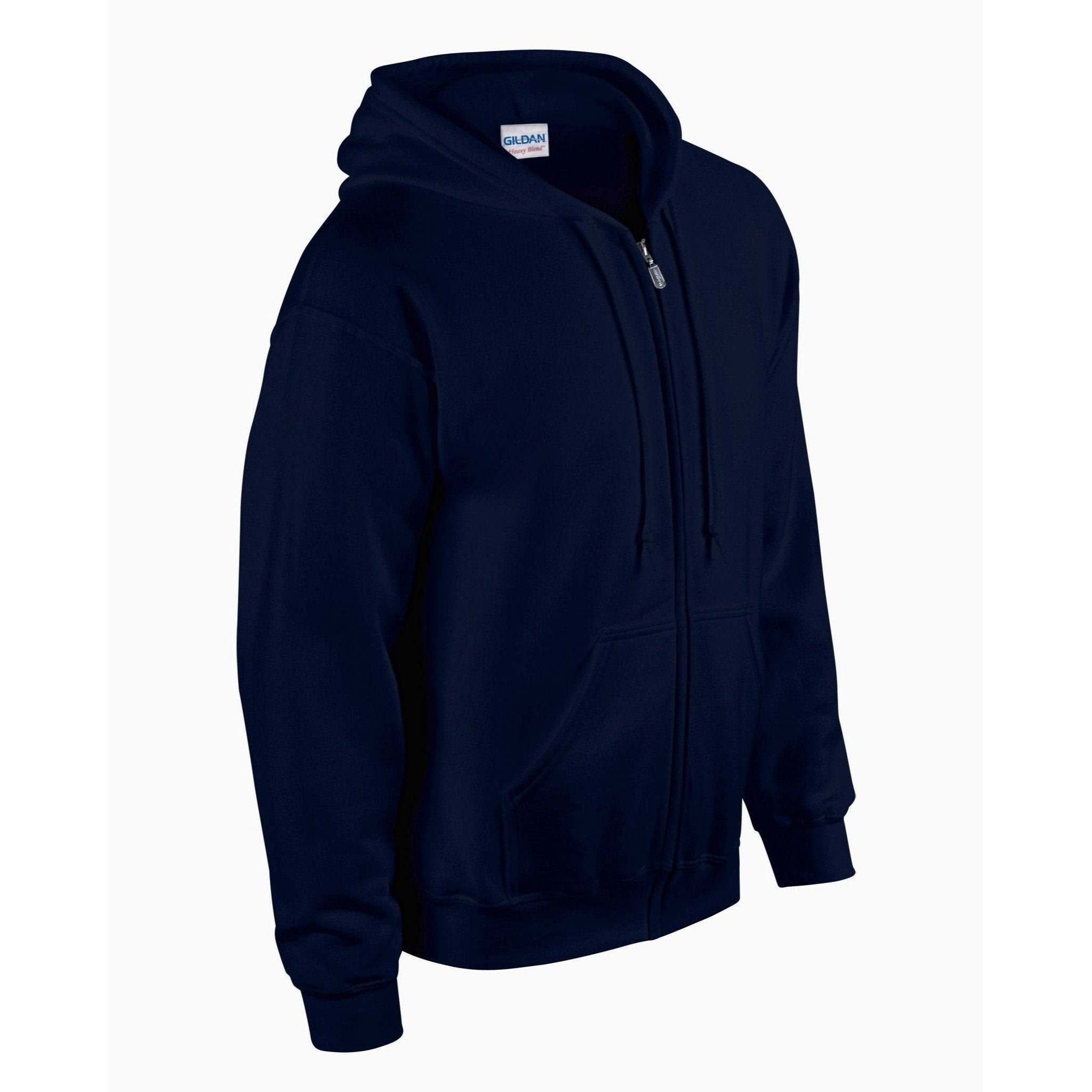 Gildan Heavy Blend Full Zip Hooded Sweatshirt - Navy