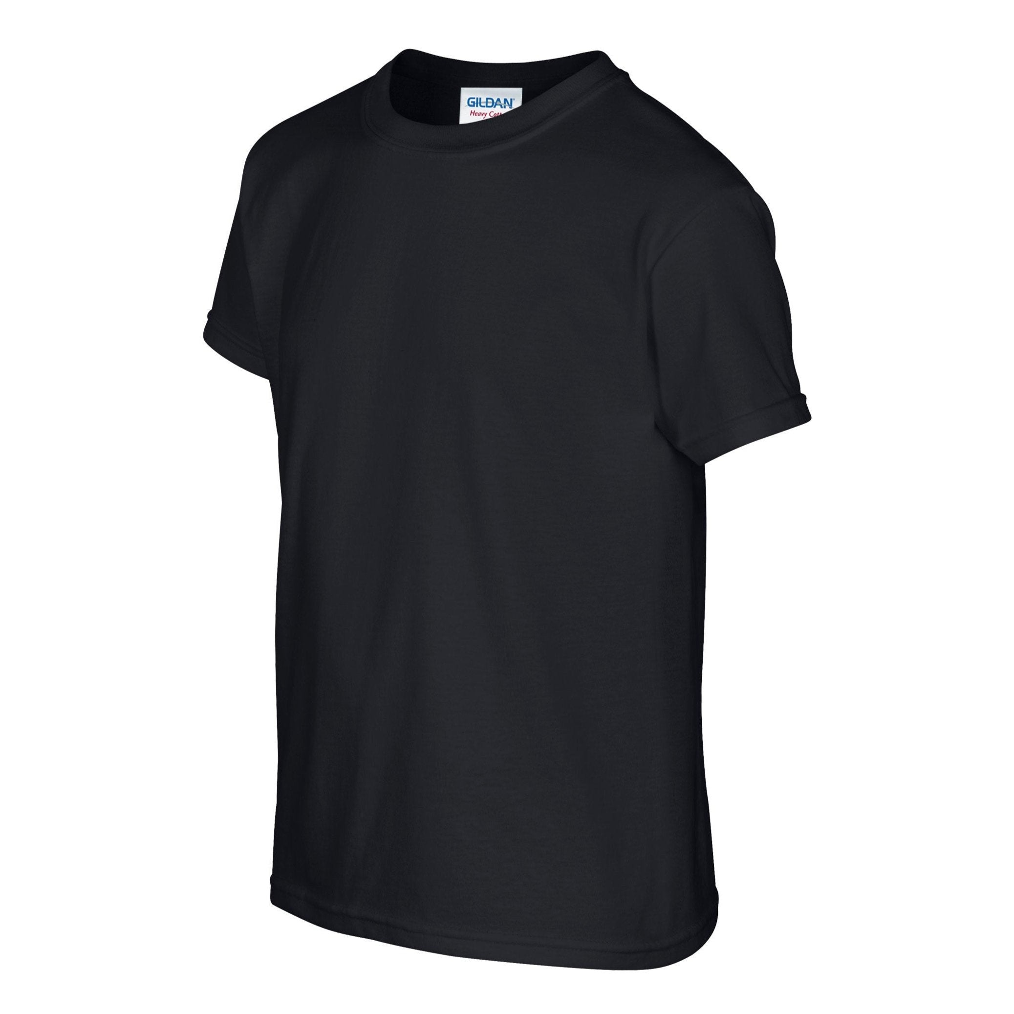 Gildan Heavy Cotton Youth T-Shirt - Black