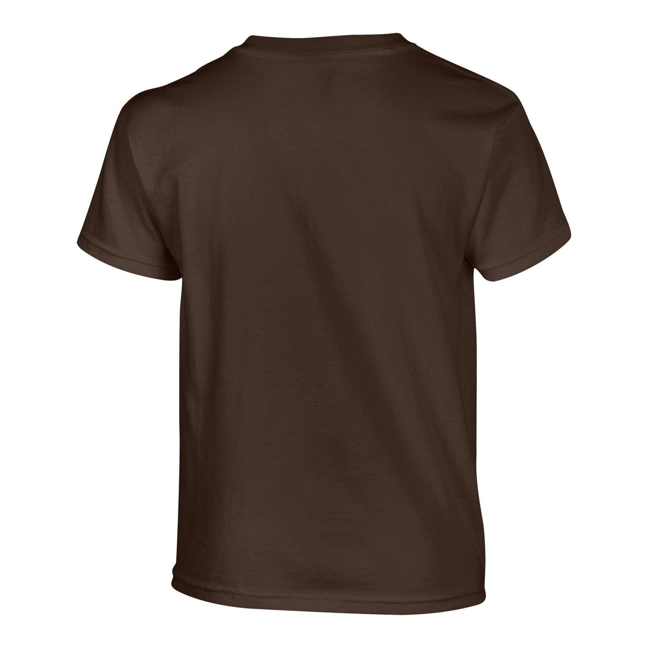 Gildan Heavy Cotton Youth T-Shirt - Dark Chocolate