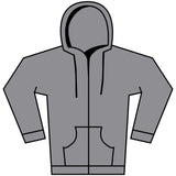 Gildan Softstyle Midweight Fleece Adult Full-Zip Hooded Sweatshirt