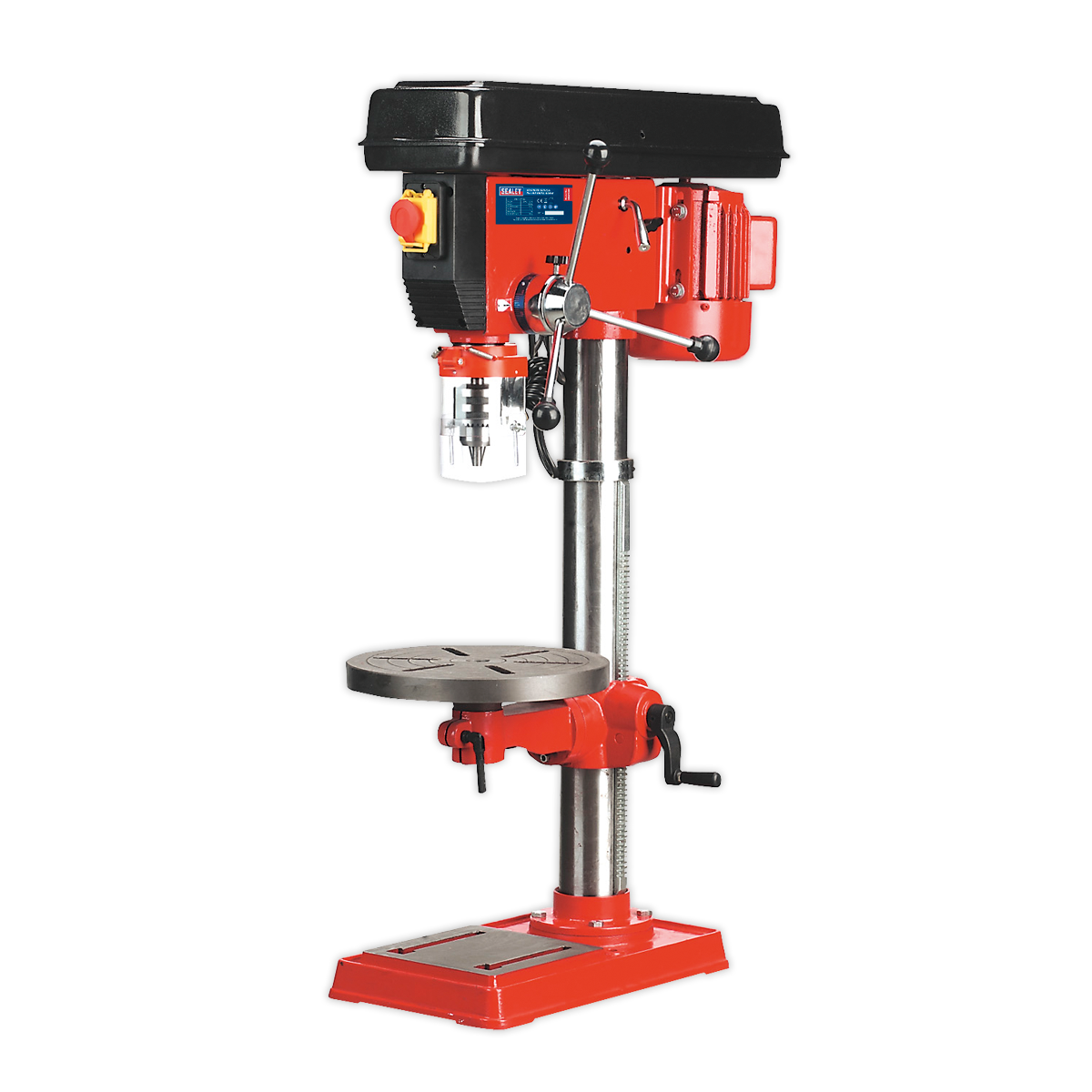 Sealey Pillar Drill Bench 16-Speed 1070mm Height 650W/230V