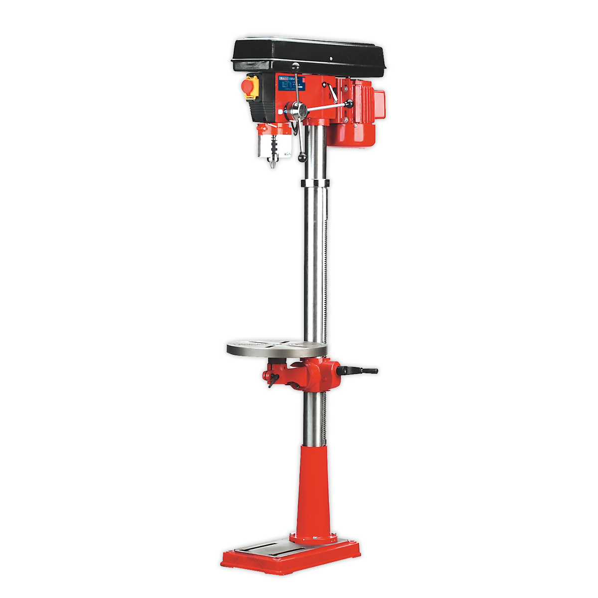 Sealey Pillar Drill Floor 16-Speed 1580mm Height 550W/230V