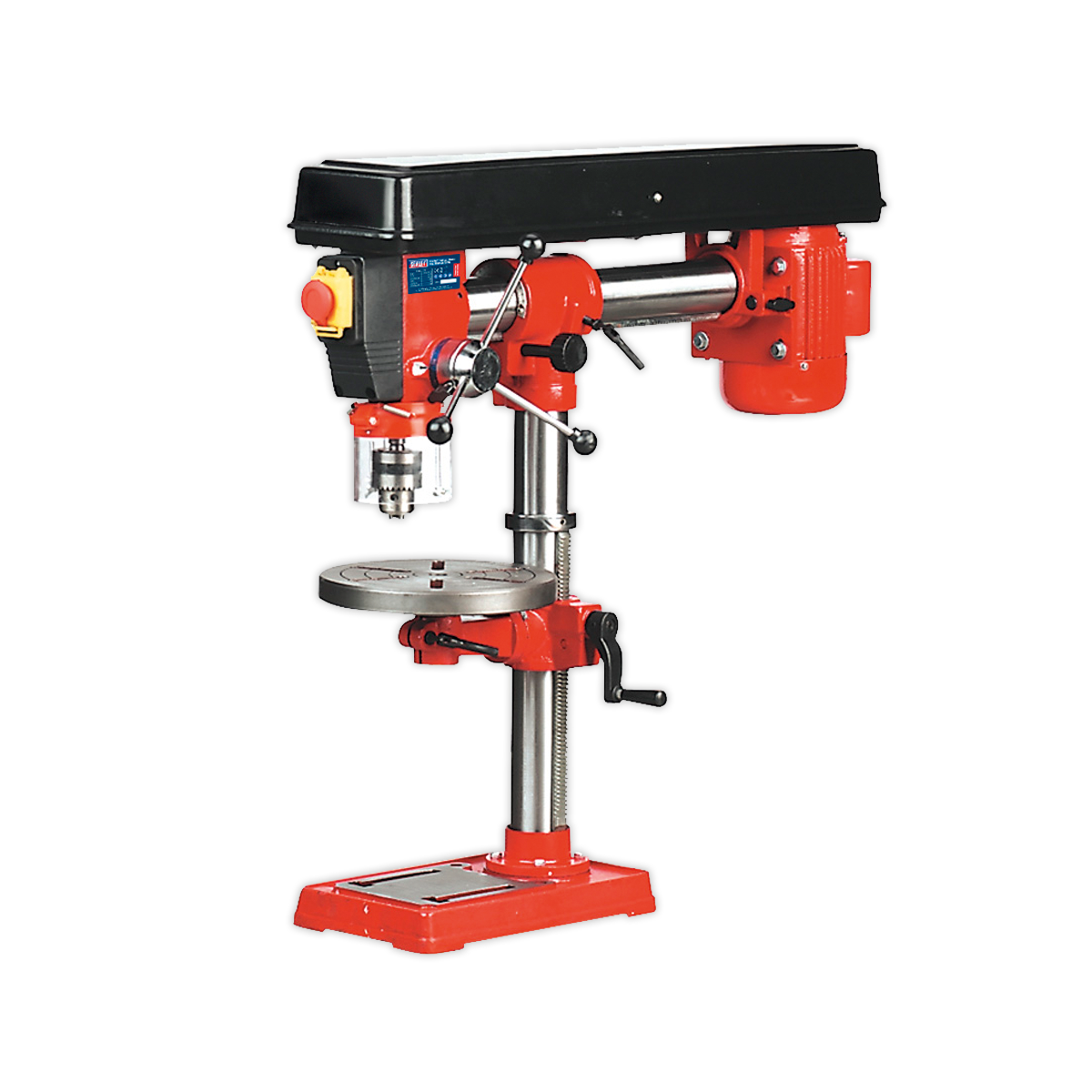 Sealey Radial Pillar Drill Bench 5-Speed 820mm Height 550W/230V