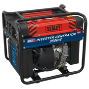 Sealey Inverter Generator 3500W 230V 4-Stroke Engine