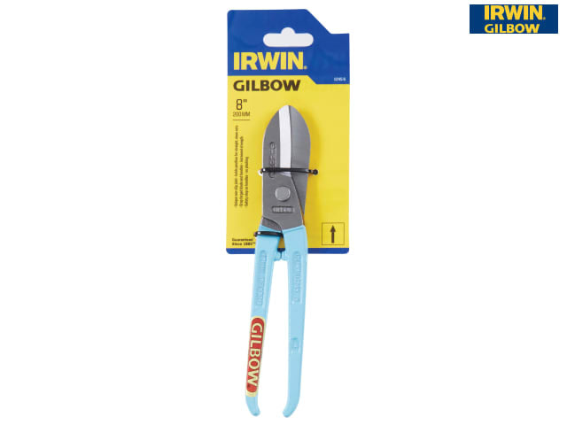 IRWIN Gilbow G245 Straight Tin Snips 200mm (8in)
