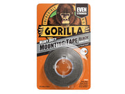 Gorilla Glue Gorilla Heavy-Duty Mounting Tape 25.4mm x 1.52m Black