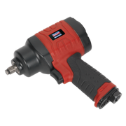 Sealey Composite Air Impact Wrench 3/8"Sq Drive - Twin Hammer