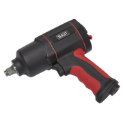 Sealey Composite Air Impact Wrench 1/2"Sq Drive Twin Hammer