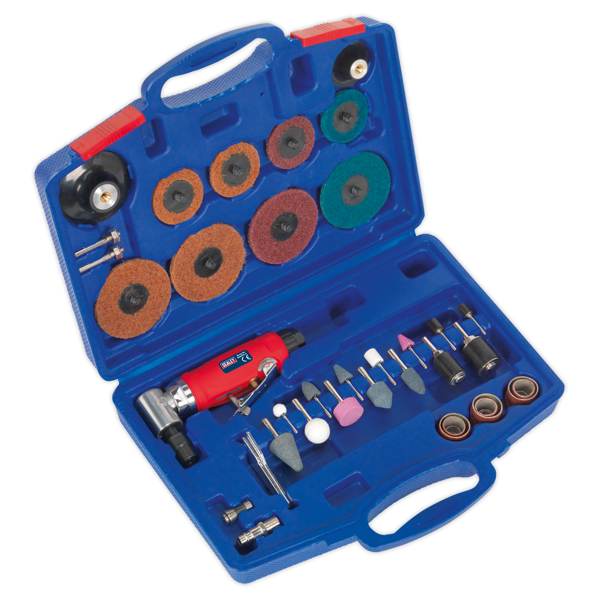 Sealey Generation Air Angle Die Grinder/Sander Kit 42pc