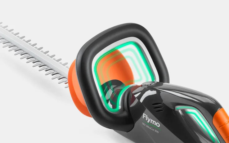 FLYMO 18V UltraCut 500 Cordless Hedge Trimmer – Bare Unit