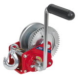 Sealey Geared Hand Winch with Brake & Cable 540kg Capacity