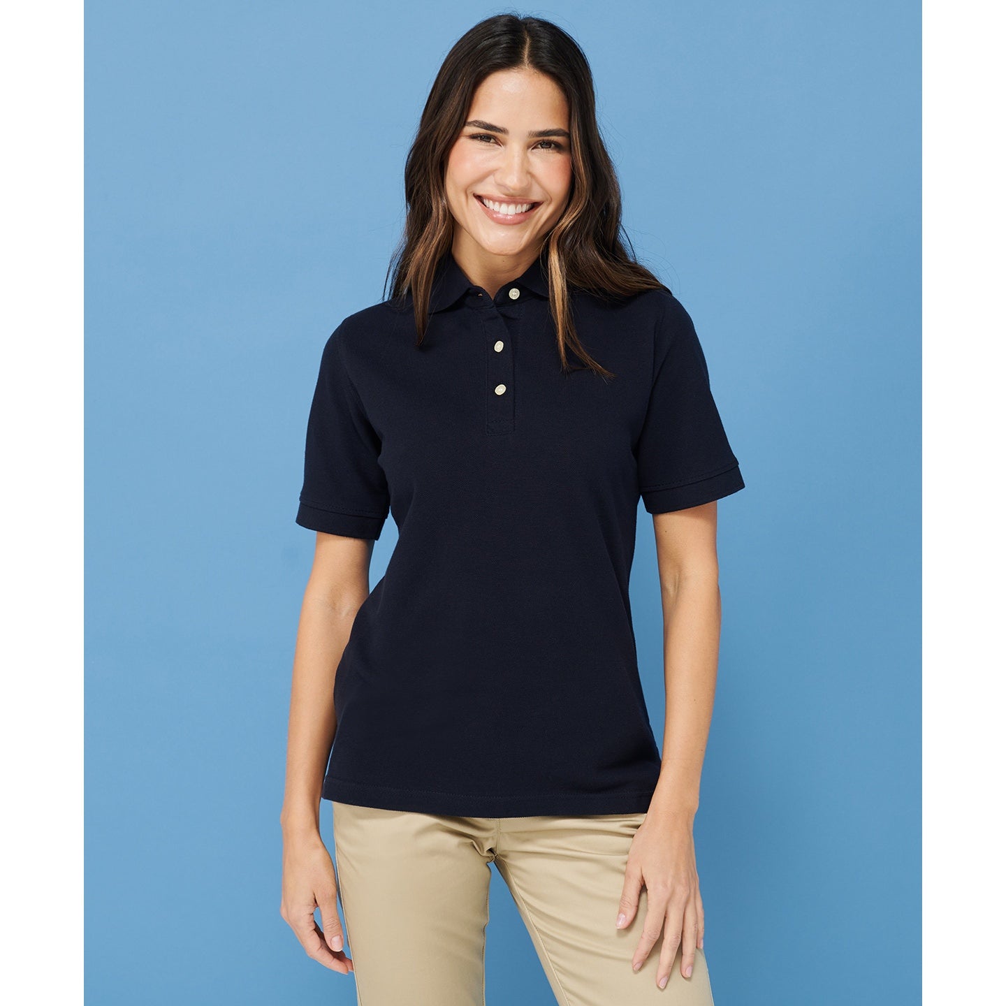 Henbury Women's Classic Cotton Piqué Polo Shirt