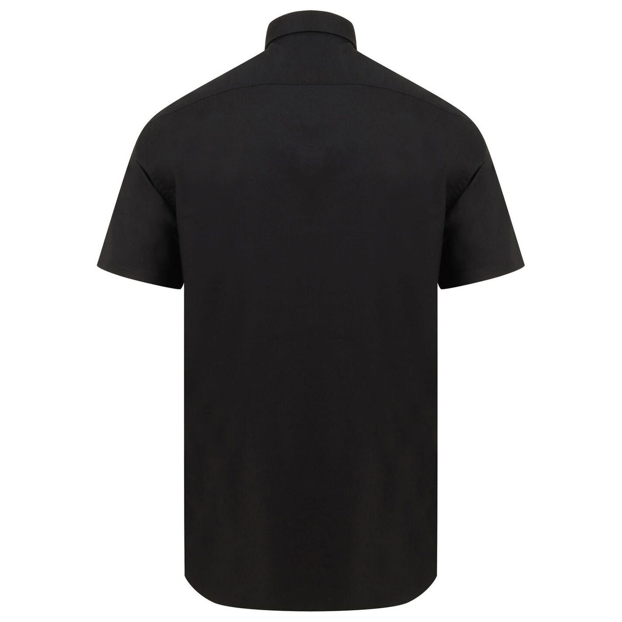 Henbury Modern Short Sleeve Oxford Shirt