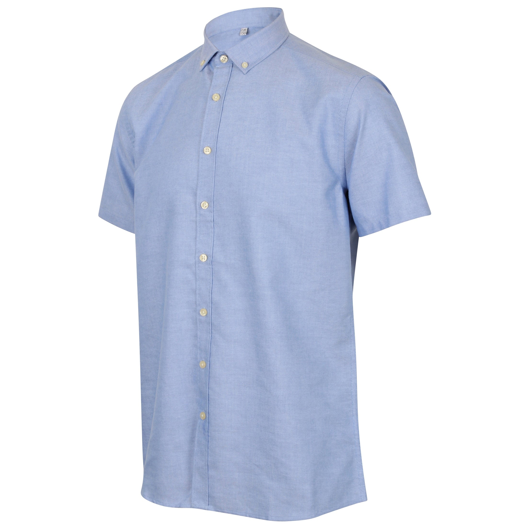 Henbury Modern Short Sleeve Oxford Shirt