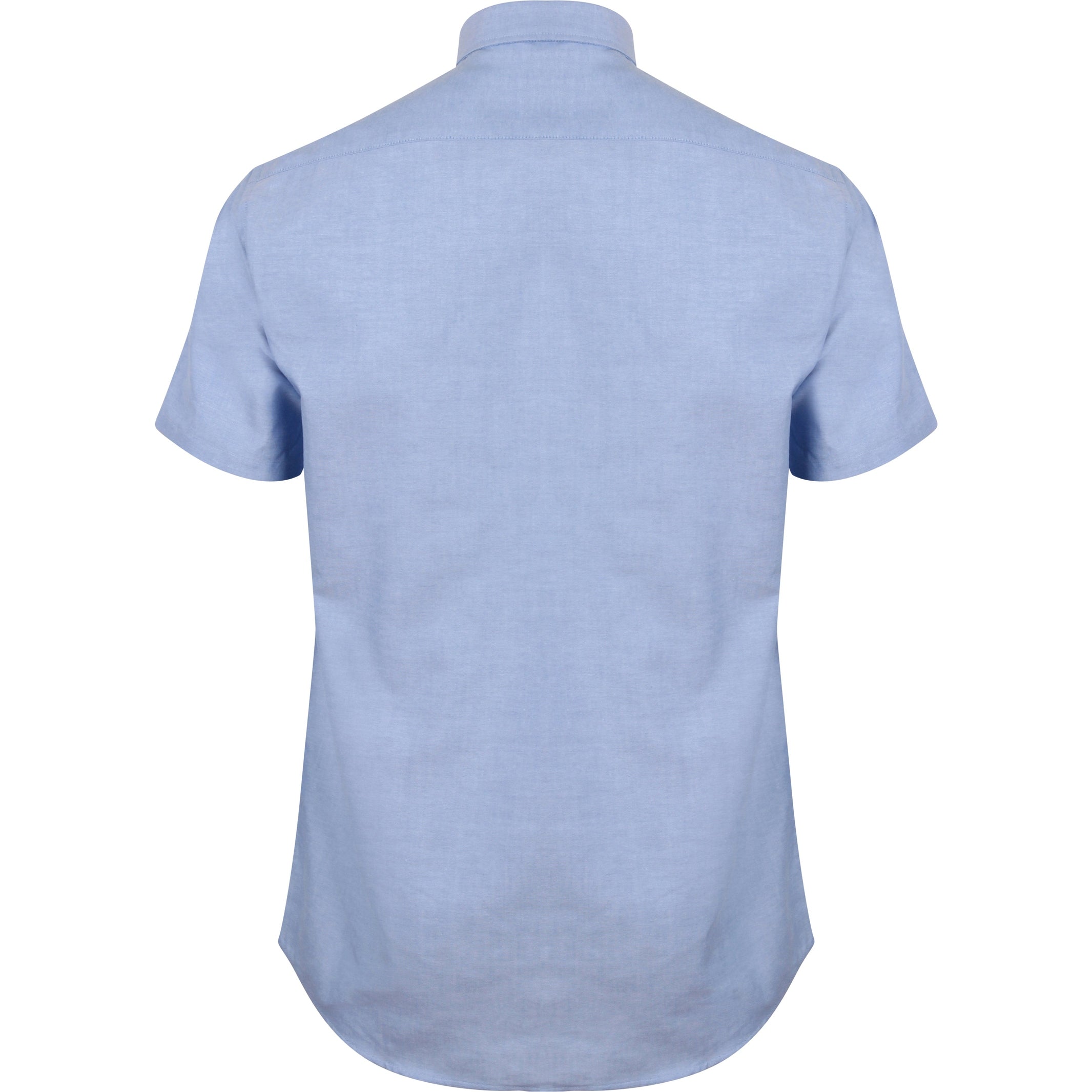 Henbury Modern Short Sleeve Oxford Shirt