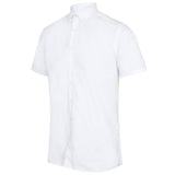 Henbury Modern Short Sleeve Oxford Shirt